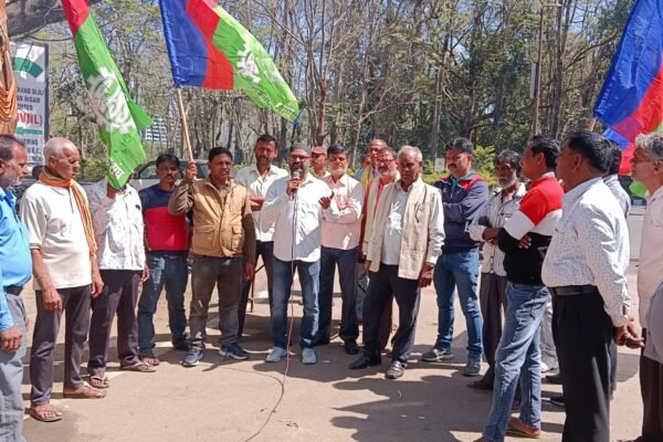 एचईसी बचाओ मजदूर जन संघर्ष समिति को आखिल झारखंड श्रार्मिक संघ ने दिया समर्थन